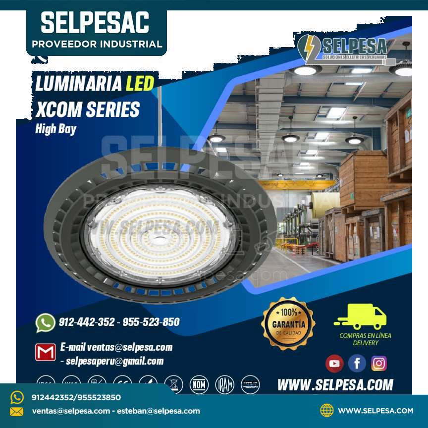 LUMINARIA LED XCOM SERIES  HIGH BAY MOONOFF