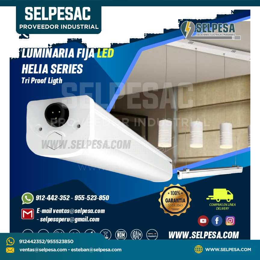 LUMINARIA FIJA LED HELIA SERIES TRI PROOF LIGTH MOONOFF