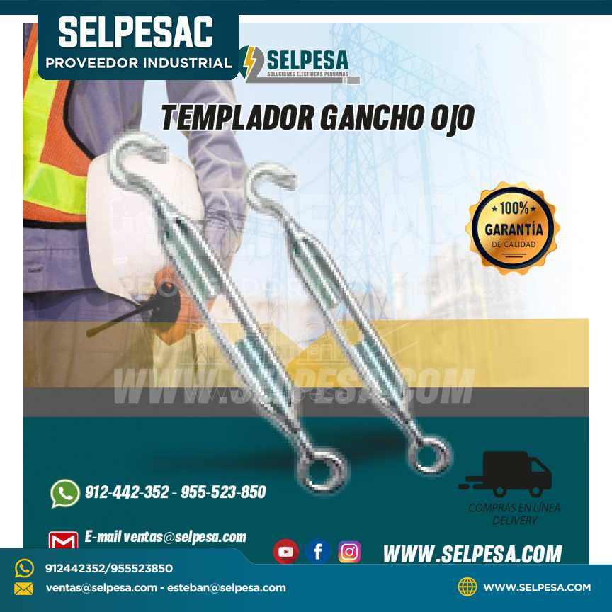 TEMPLADOR OJO + GANCHO 3/8´´