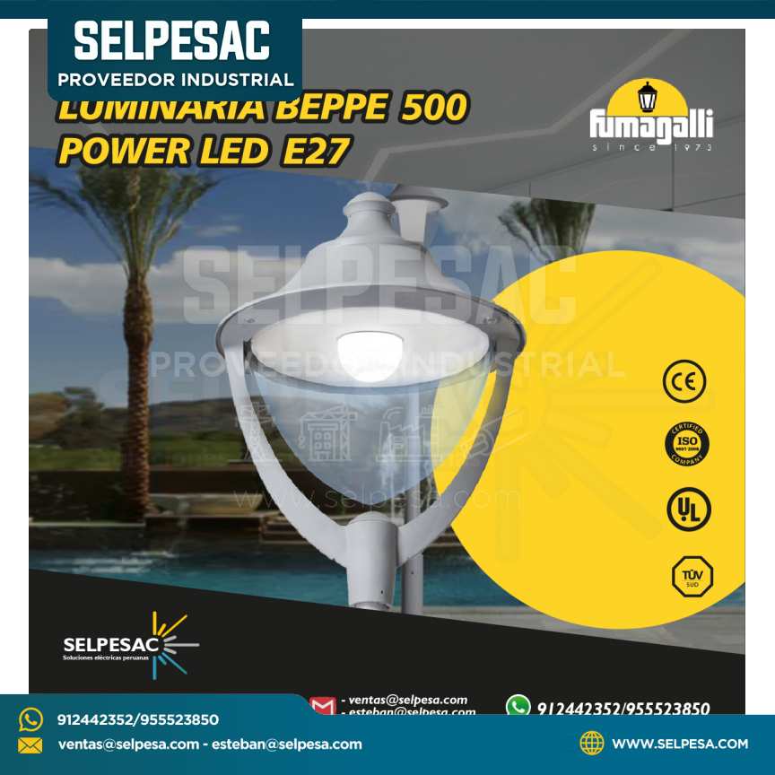FUMAGALLI - LUMINARIA BEPPE 500 POWER LED E27
