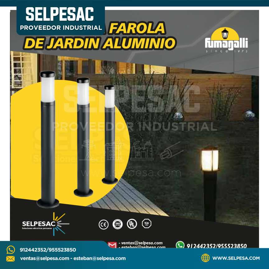FUMAGALLI - LAMPARA LED DE PISO/JARDIN AMELIA E27