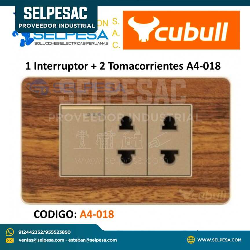 TOMACORRIENTE MIXTO CUBULL A4-018
