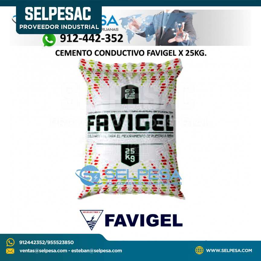 FAVIGEL CEMENTO CONDUCTIVO