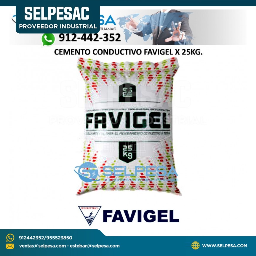 FAVIGEL CEMENTO CONDUCTIVO