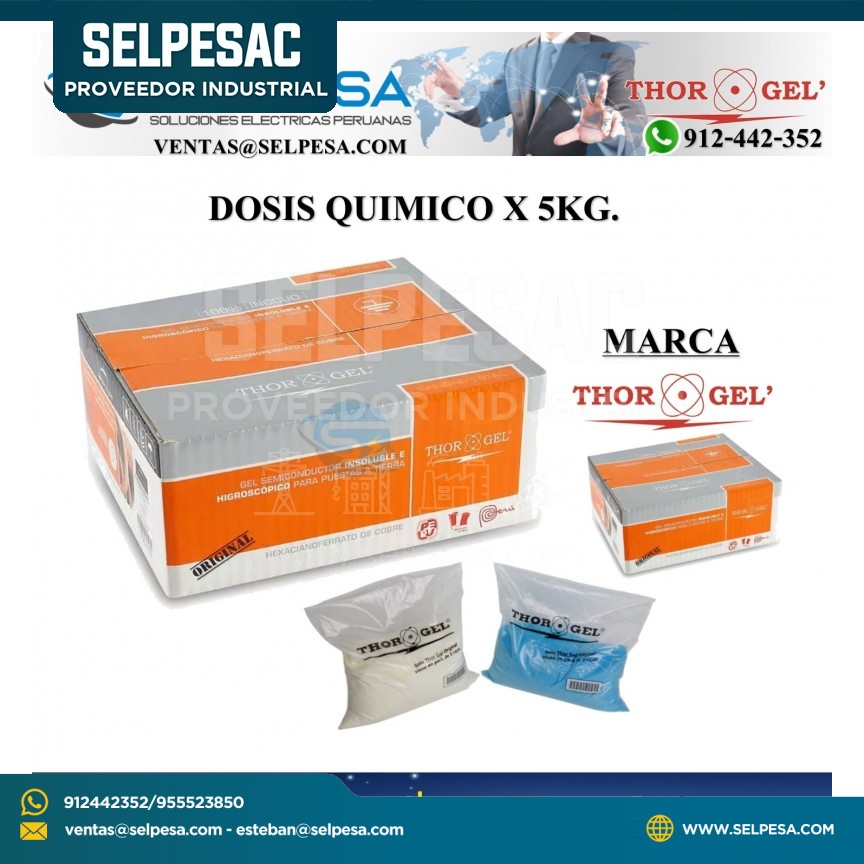 DOSIS QUIMICO THORGEL