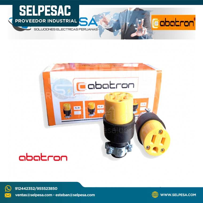 C-ABATRON ENCHUFE INDUSTRIAL