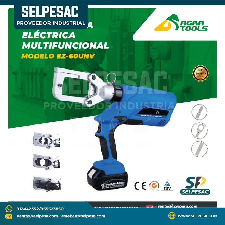 AGRA TOOLS - HERRAMIENTA ELÉCTRICA MULTIFUNCIONAL MODELO EZ-60UNV