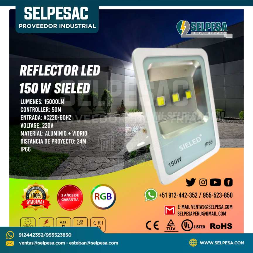 REFLECTOR LED 150 W SIELED