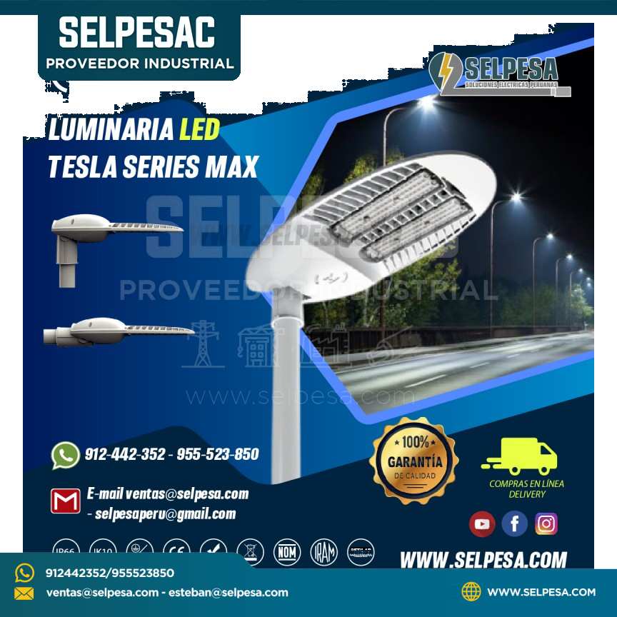 LUMINARIA LED TESLA SERIES MAX MOONOFF