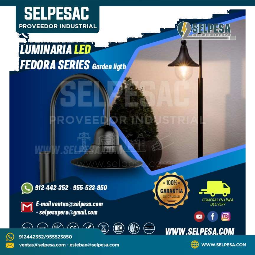 LUMINARIA LED FEDORA SERIES GARDEN LIGTH MOONOFF